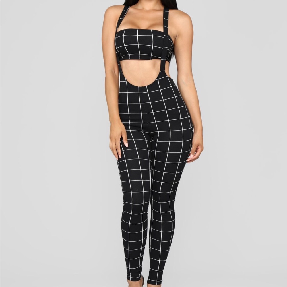 Nicole pant set black